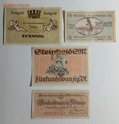 Нотгельды Германии, по 45 руб, фикс - IMG_20240215_123717_XluW1E0d9w