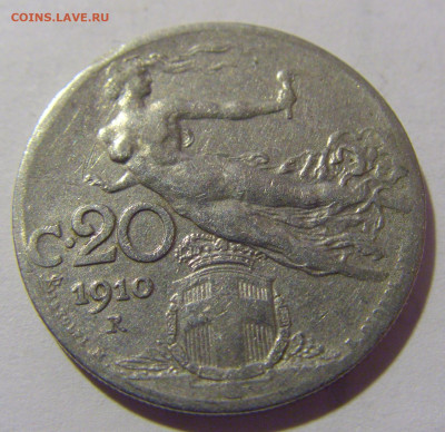 20 чентезимо 1910 Италия №1 21.02.2024 22:00 МСК - CIMG7152.JPG