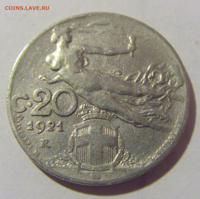 20 чентезимо 1921 Италия №2 21.02.2024 22:00 МСК - CIMG7164.JPG