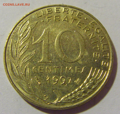 10 сантим 1997 Франция №1 21.02.2024 22:00 МСК - CIMG7265.JPG