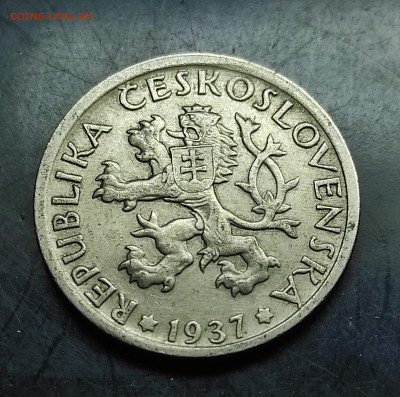 Чехословакия 1 крона 1937 До 21.01.2024 - IMG_20240214_214521