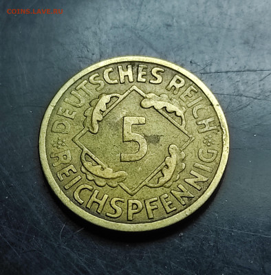 Германия 5 пфеннигов 1925 А до 22.02.2024 - IMG_20240215_183356