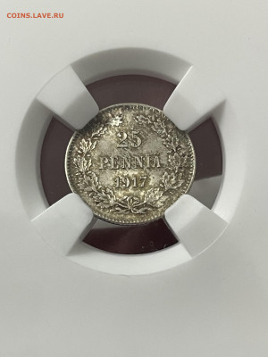 25 пенни 1917 года, S. ННР MS66 - IMG_8455