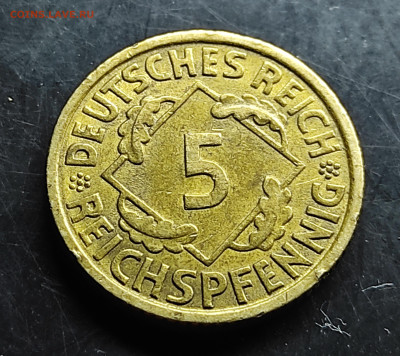 Германия 5 пфеннигов 1936 А до 22.02.2024 - IMG_20240215_182706