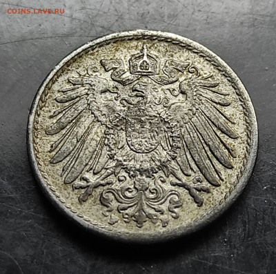 Германия 5 пфеннигов 1919 F до 22.02.2024 - IMG_20240215_182619