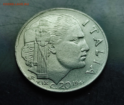 Италия 20 чентезимо 1941 до 22.02.2024 - IMG_20240215_181650