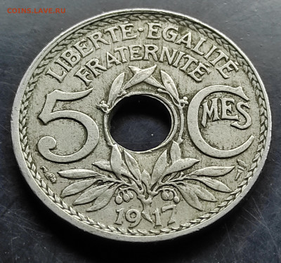 Франция 5 сантимов 1917 До 23.02.2024 - IMG_20240216_221422