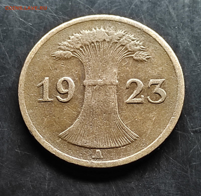 Германия 1 пфенниг 1923 А До 23.02.2024 - IMG_20240216_221544