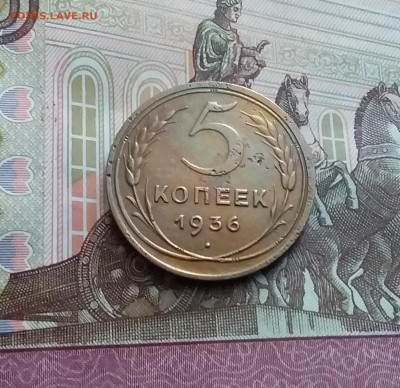 5 копеек 1936. До 22.02.24 в 22.00 - 20240217_135315