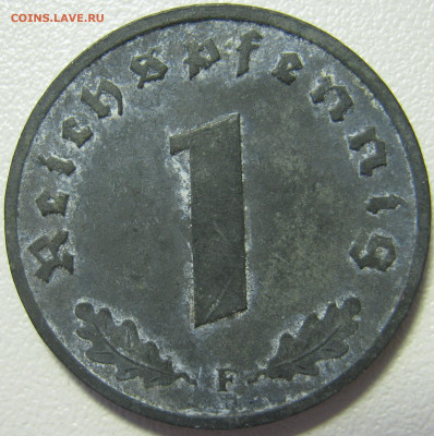 Германия оккупация союзников 1 рейхспфенниг 1945 F до 21.02 - IMG_8029.JPG