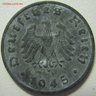 Германия оккупация союзников 1 рейхспфенниг 1945 F до 21.02 - IMG_8028.JPG