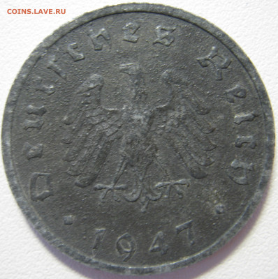 Германия оккупация союзников 10 рейхспфеннигов 1947 F 21.02 - IMG_8034.JPG