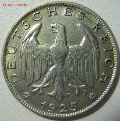  Веймар 1 рейхсмарка 1925 D до 21.2 - IMG_7725.JPG