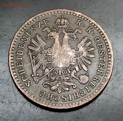 Австрия 1 крейцер 1859 А До  24.02.2024 - IMG_20240218_045945