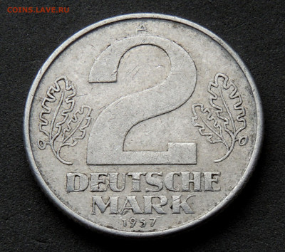 Германия 2 марки 1957 до 24.02.2024 - ГДР 2 марки.JPG