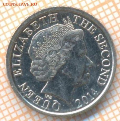 Джерси 5 центов 2014 г. магн, до 24.02.2024 г. в 22.00 по Мо - Джерси 5 пенсов 2014 40 199