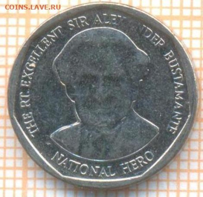 Ямайка 1 доллар 2012 г., до 25.02.2024 г. в 22.00 по Москве - Ямайка 1 доллар 2012 10 209а