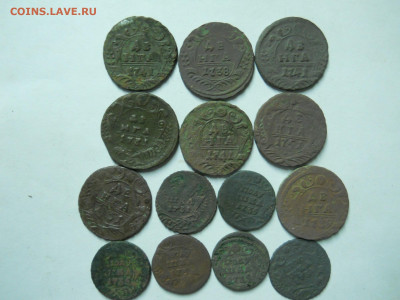 денги полушки 1731-1751. 14 штук.до 21.02.2024 в 22-00по мск - DSCN8127.JPG