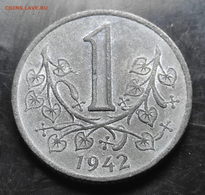 Богемия и Моравия 1 крона 1942 (цинк)До 25.02.2024 - IMG_20240218_164211