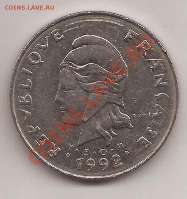 Француз. Нов.Каледония 50 франков-1992г до 17.01.12 в 22.00 - Scan 44