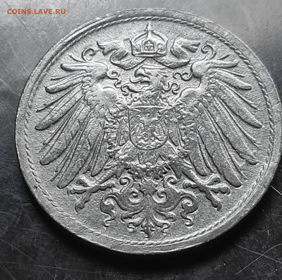 Германия 10 пфеннигов 1922 цинк До 25.02.2024 - IMG_20240218_164648