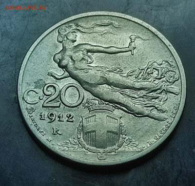 Италия 20 чентезимо 1912 До 25.02.2024 - IMG_20240218_165039