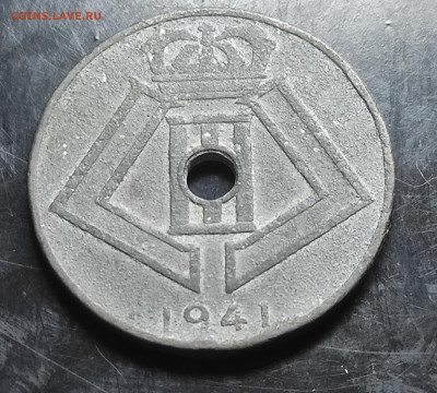 Бельгия 10 сантимов 1941 До 25.02.2024 - IMG_20240218_165916