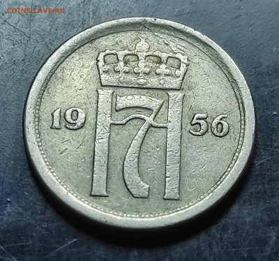 Норвегия 25 эре 1956 До 25.02.2024 - IMG_20240218_171345