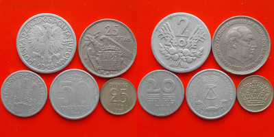 ФИКС: 1958 год – Монеты Мира  – до ухода в архив. - 1958-1