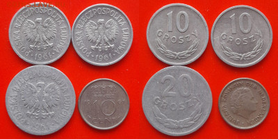 ФИКС: 1961 год – Монеты Мира – до ухода в архив. - 1961-2