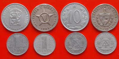 ФИКС: 1961 год – Монеты Мира – до ухода в архив. - 1961-1