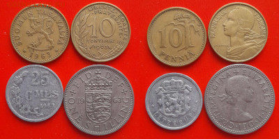 ФИКС: 1963 год – Монеты Мира – до ухода в архив. - 1963-1