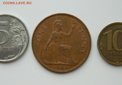 Великобритания 1 пенни 1964 г. (Крупная) до 26.02.24 - DSCN3620.JPG