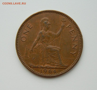 Великобритания 1 пенни 1964 г. (Крупная) до 26.02.24 - DSCN3621.JPG