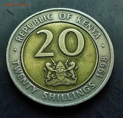 Кения 20 шиллингов 1998 бим до 26.02.2024 - IMG_20240220_125513