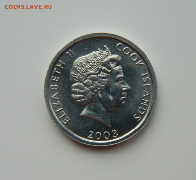 Острова Кука 1 цент 2003 г. (Колли) до 26.02.24 - DSCN3605.JPG