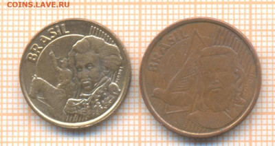Бразилия 5,10 сентаво 2013 г., до 27.02.2024 г. в 22.00 по М - Бразилия 5 10 сентаво 2013 15 53а