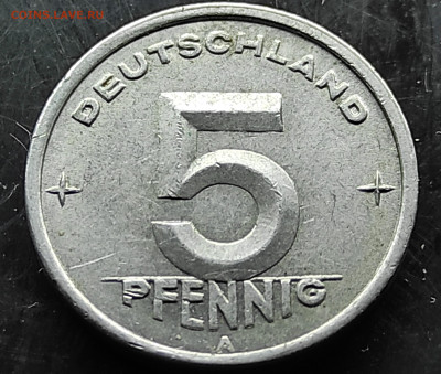 Германия 5 пфеннигов 1948 А до 27.02.2024 - IMG_20240220_222042~2