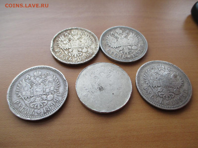 Рубли. николая 2. 5 монет.    22.02 - IMG_3202.JPG