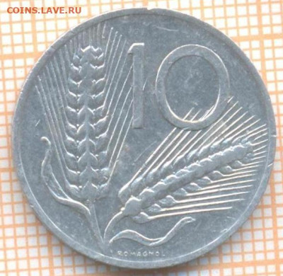 Италия 10 лир 1980 г., до 27.02.2024 г. в 22.00 по Москве - Италия 10 лир 1980 10 60