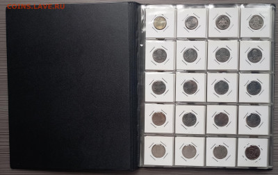 Подборка. 96 юбил. монет 2001-2020 г.г. в альбоме. Мешковые - 2