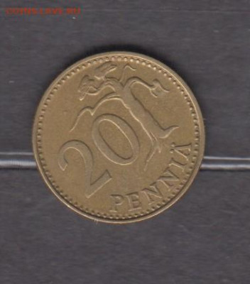 Финляндия 1974 20 пенни до 27 02 - 101а