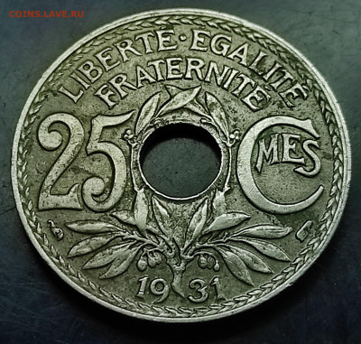 Франция 25 сантимов 1931 до 28.02.2024 - IMG_20240221_222648