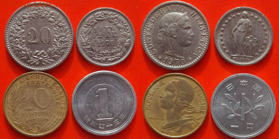 ФИКС: 1970 год – Монеты Мира – до ухода в архив. - 1970-1