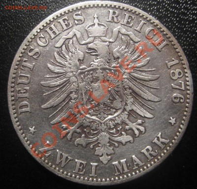 Пруссия. 2 марки 1876г - IMG_0008.JPG