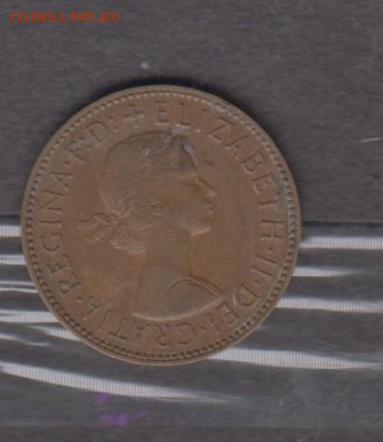 Великобритания 1958 пол пенни до 27 02 - 171а