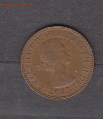 Великобритания 1963 пол пенни до 27 02 - 173а