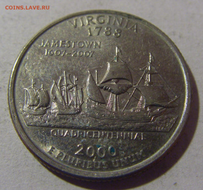 25 центов 2000 Виргиния США №2 28.02.24 22:00 М - CIMG9321.JPG