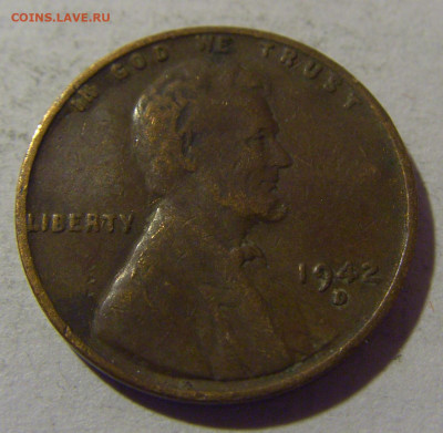 1 цент 1942 D США №1 28.02.24 22:00 М - CIMG9377.JPG