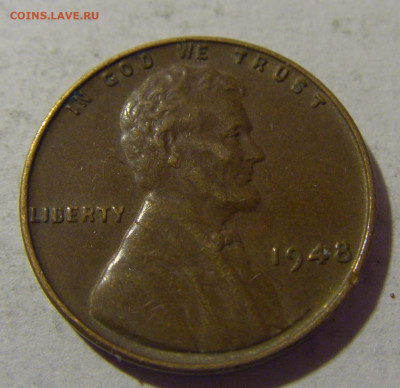 1 цент 1948 США №1 28.02.24 22:00 М - CIMG9401.JPG